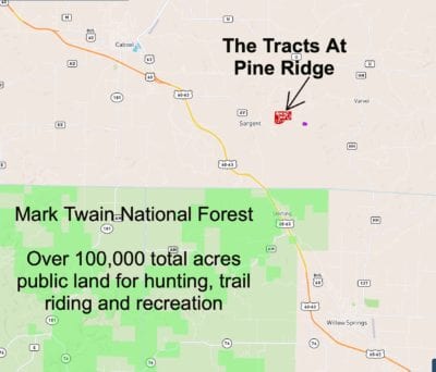 Owner Financed Hunting and Recreational Land in Missouri and Arkansas