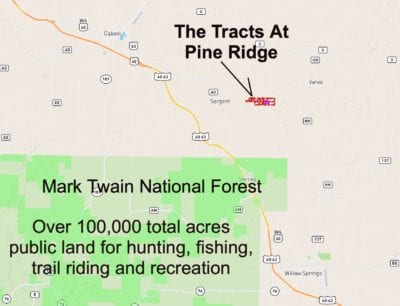 Owner Financed Hunting and Recreational Land in Missouri and Arkansas