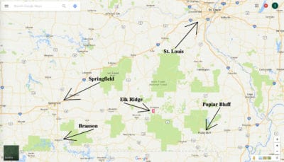 Owner Financed Hunting and Recreational Land in Missouri and Arkansas