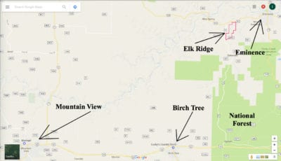 Owner Financed Hunting and Recreational Land in Missouri and Arkansas