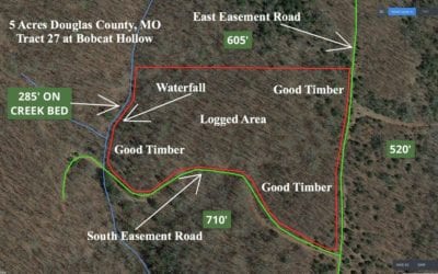 Owner Financed Hunting and Recreational Land in Missouri and Arkansas